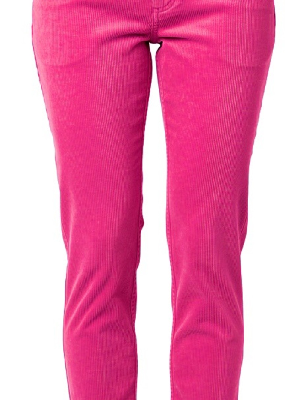 NWT Oui Baxter Pink Fine Cord Velvet Soft Pant Stretch Size 36 NWT